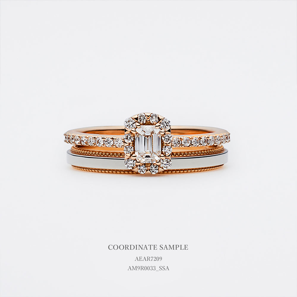 ミル グラニュール マリッジリング (AM_R0033)