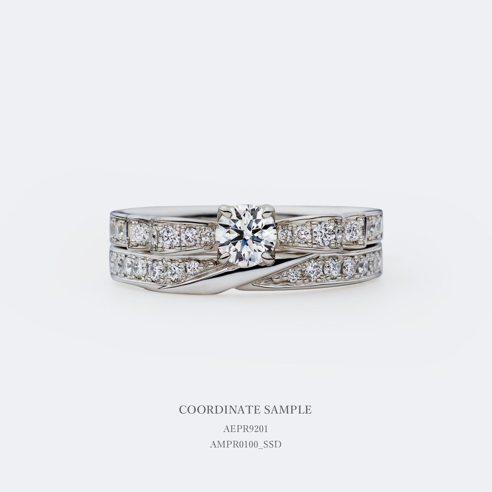 リュバン ドゥ マリエ マリッジリング (ダイヤモンド AM_R0100)