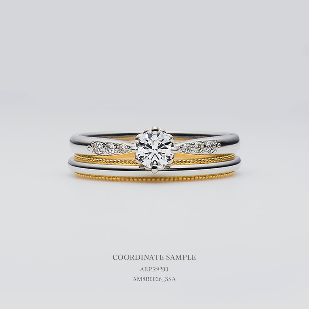 ミル グラニュール マリッジリング (AM_R0026)