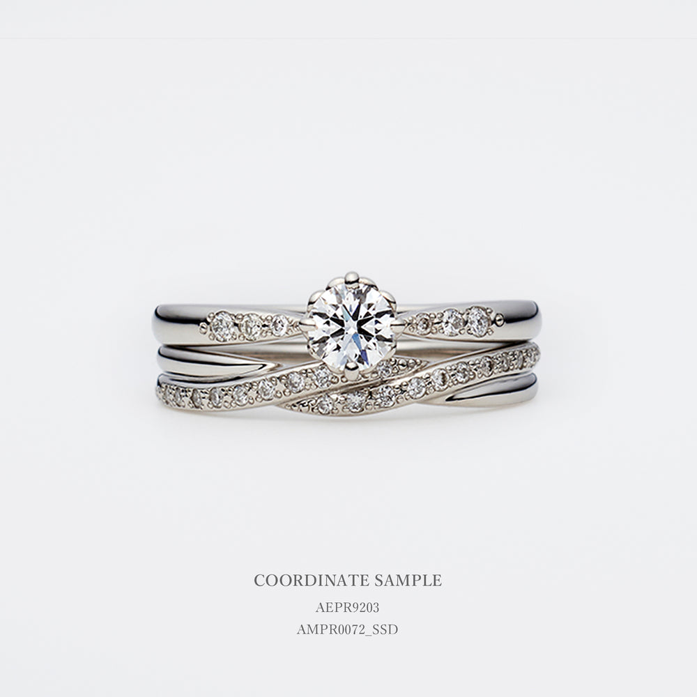 ノートル リアン マリッジリング (ダイヤモンド AM_R0072)
