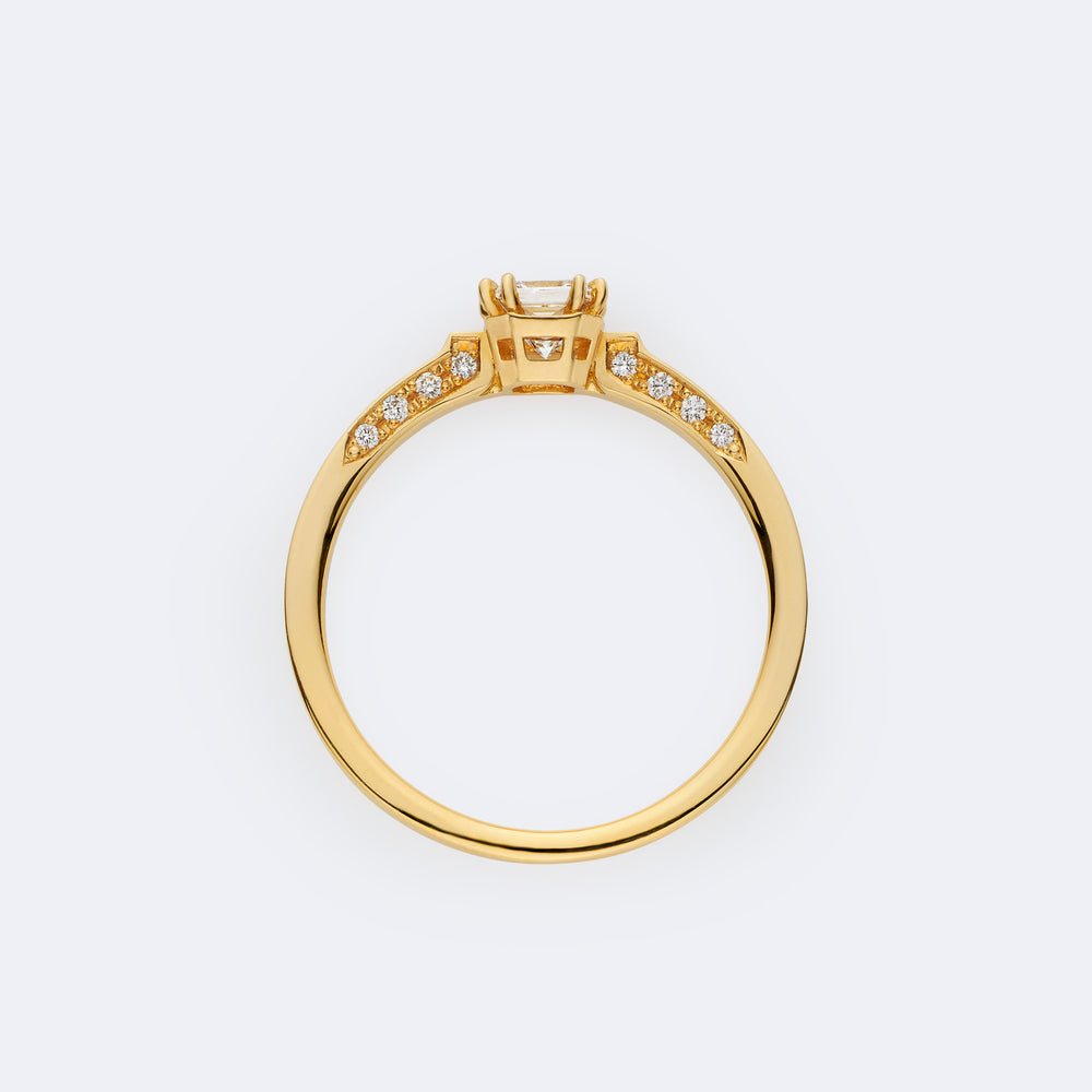 ヴァンドーム カット エンゲージメントリング (AE_R7211)