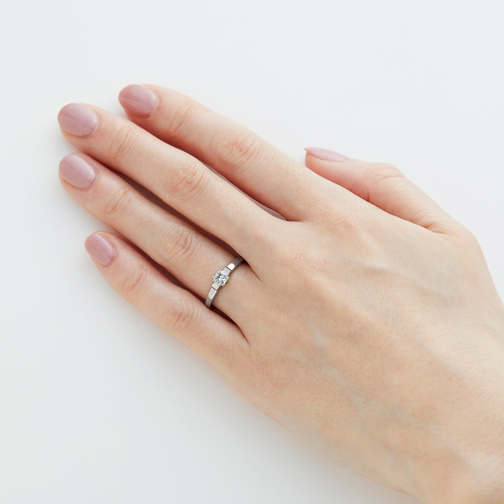 ヴァンドーム カット エンゲージメントリング (AE_R7211)