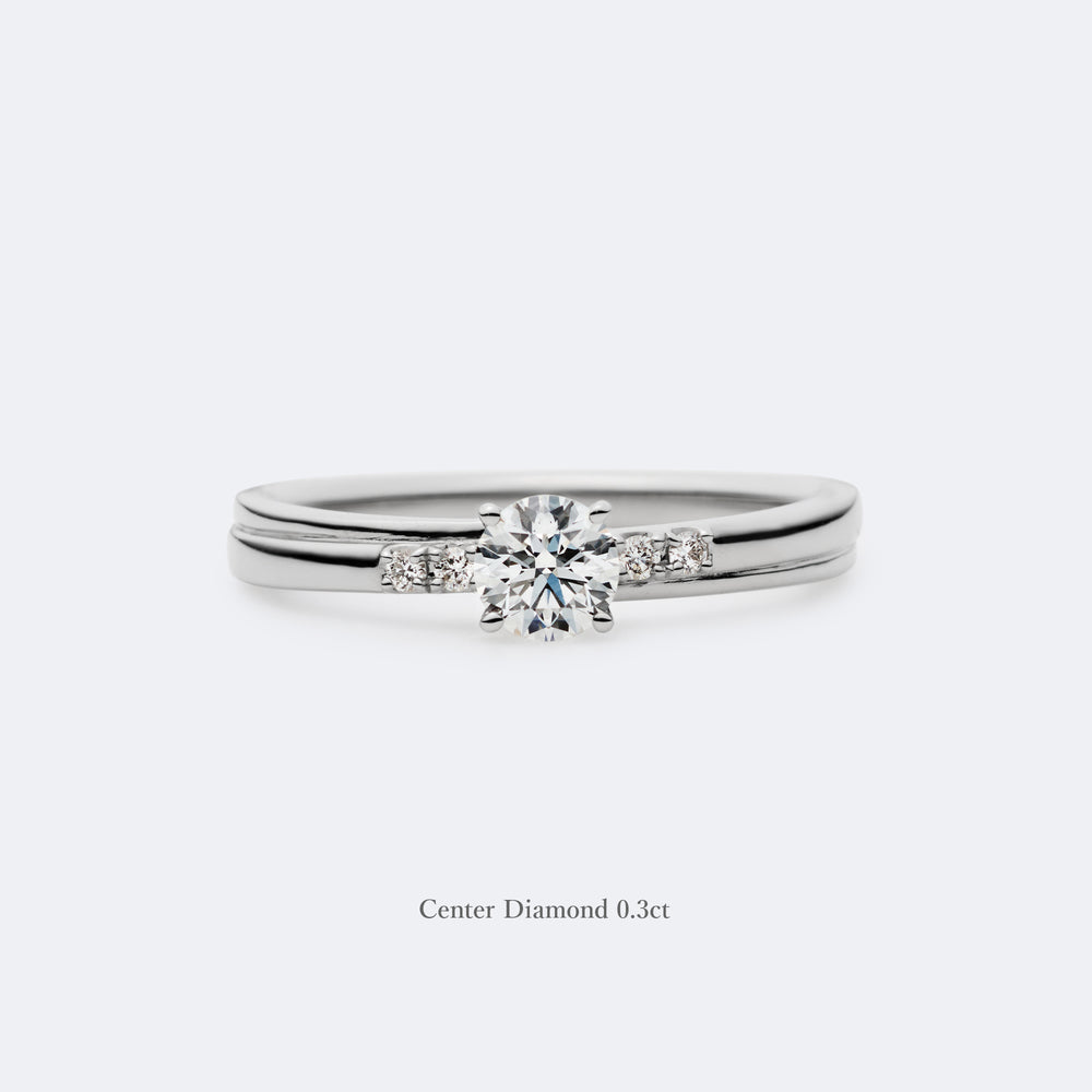 リュバン ドゥ マリエ エンゲージメントリング (AE_R8232)