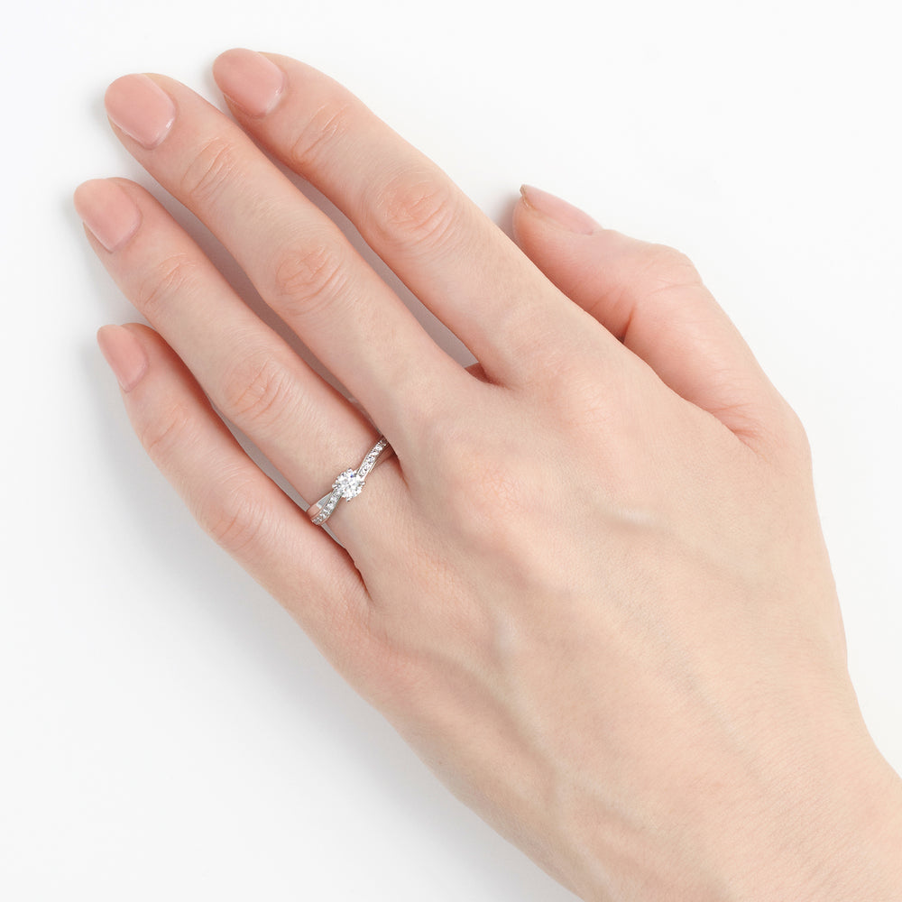 リュバン ドゥ マリエ エンゲージメントリング (AE_R9208)