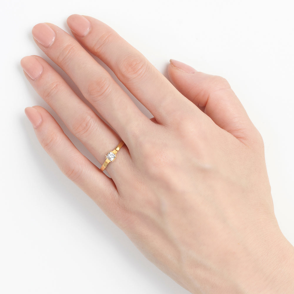 ヴァンドーム カット エンゲージメントリング (AE_R7211)