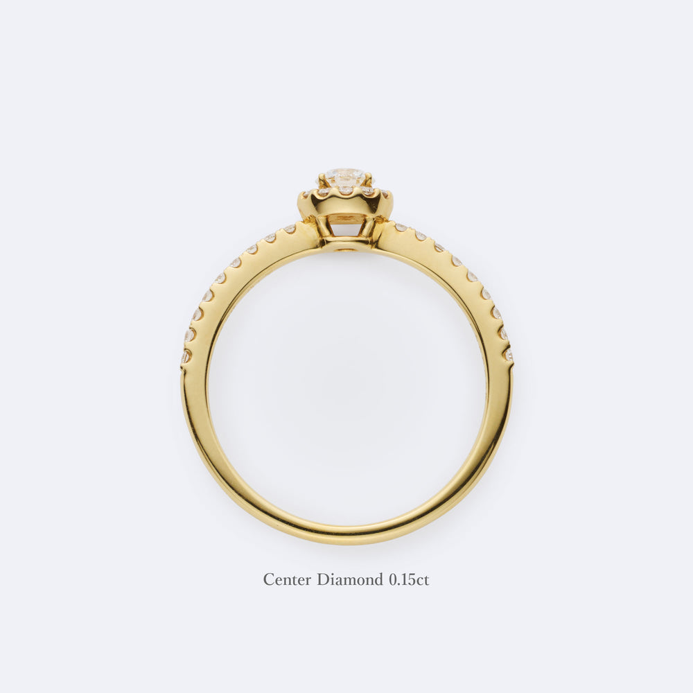 ヴァンドーム グレース エンゲージメントリング (AE_R8228)