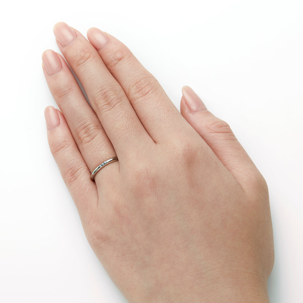 リュー マリッジリング (ダイヤモンド AM_R0075)