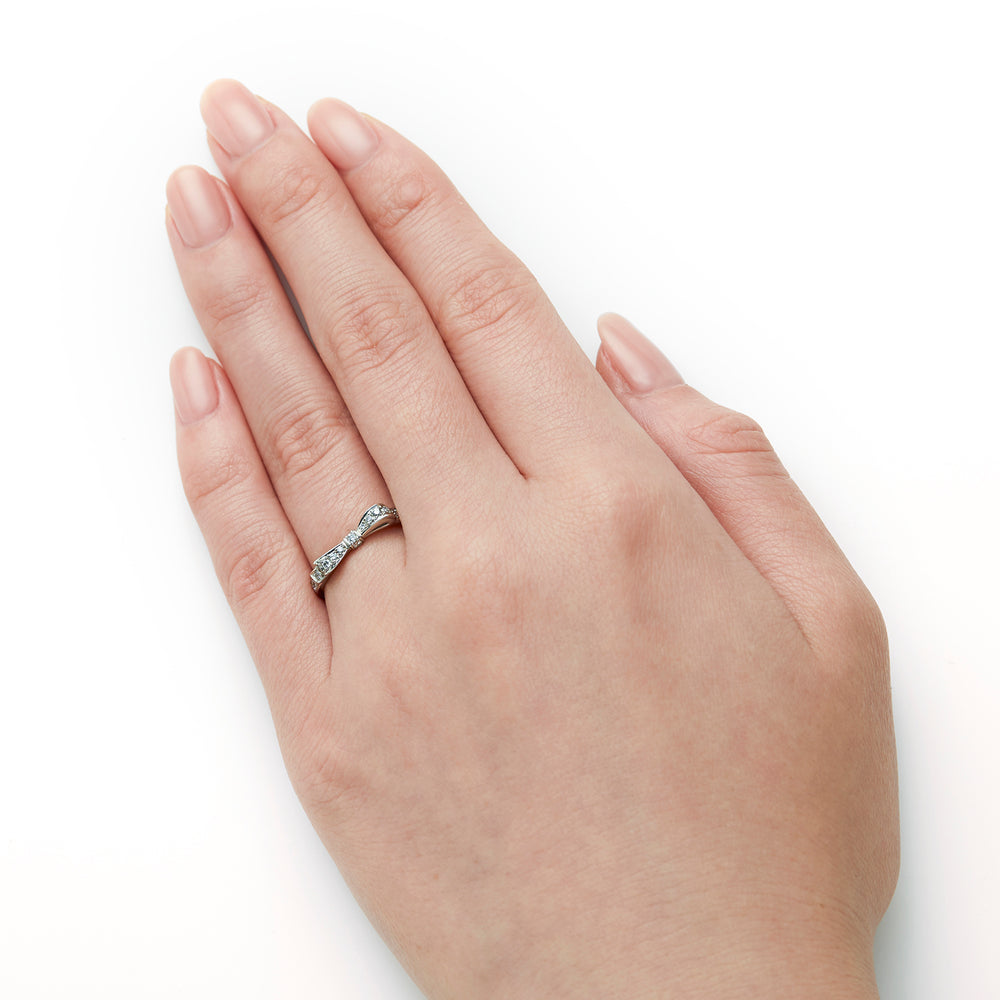 リュバン ドゥ マリエ マリッジリング (ダイヤモンド AM_R0093)