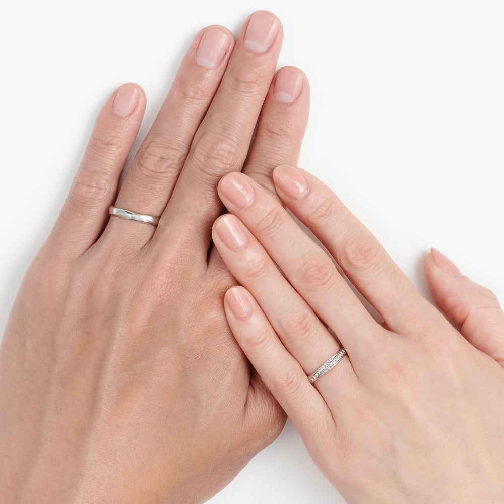 リュバン ドゥ マリエ マリッジリング (ダイヤモンド AM_R0108)