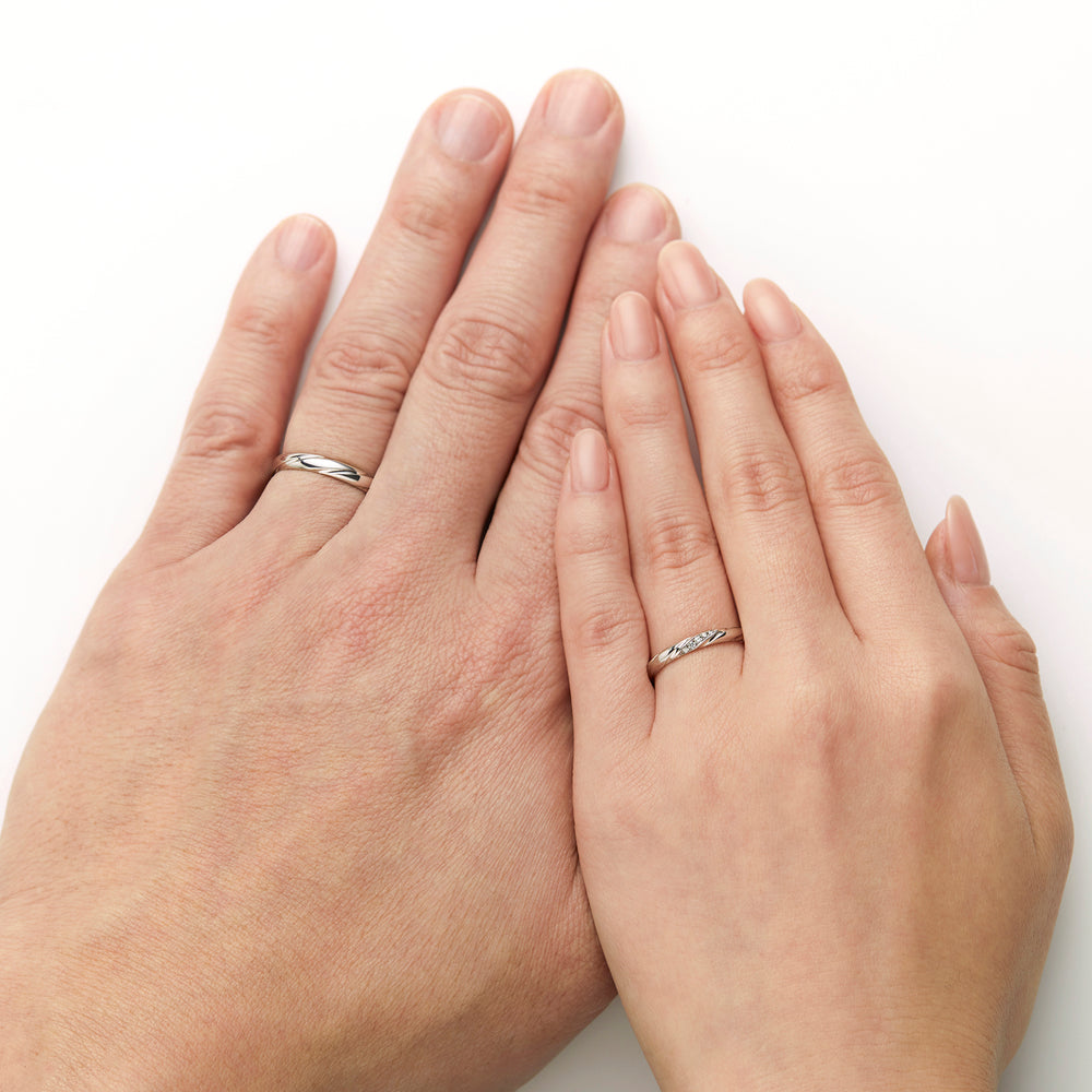 ノートル リアン マリッジリング (ダイヤモンド AM_R0109)