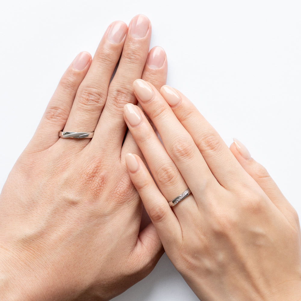 ノートル リアン マリッジリング (ダイヤモンド AM_R0130)