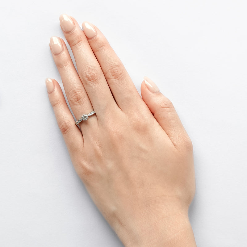 ファースト ミート エンゲージメントリング (AE_R9212)